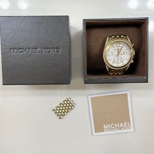 Micheal Kors gold watch